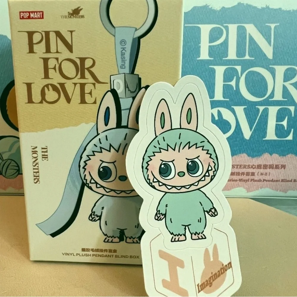 Pin For Love - Letter I Labubu Pop Mart